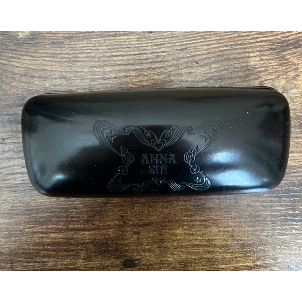 Anna Sui Black Glasses Case